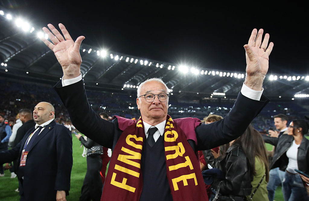 Addio Ranieri: ecco chi sarà il prossimo allenatore della Roma per i bookie