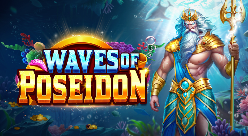 slot waves of poseidon pragmatic lancia un nuovo gioco a tema marino e mitologico