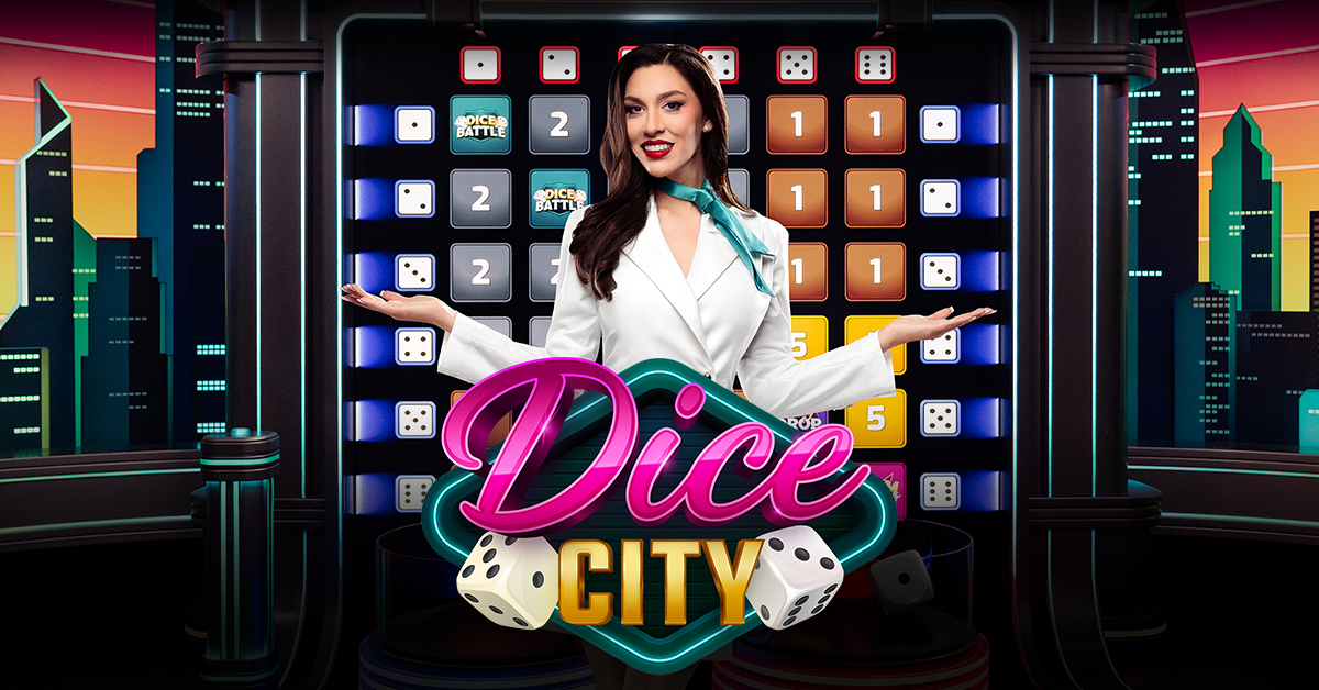 dice city game show nella nuova sala dal vivo pragmatic regnano i dadi e i giochi bonus