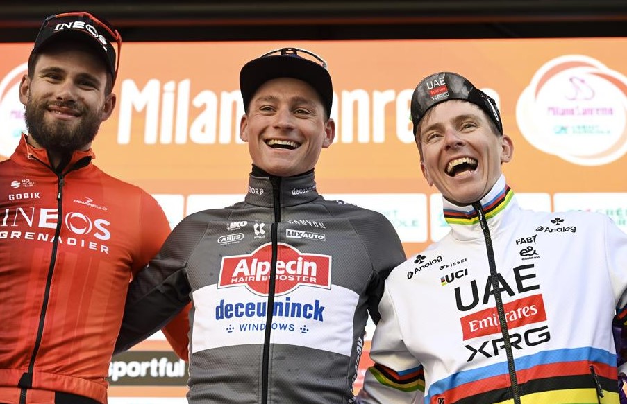 Milano-Sanremo, le quote: per i bookie è testa a testa, ma occhio a Pippo Ganna